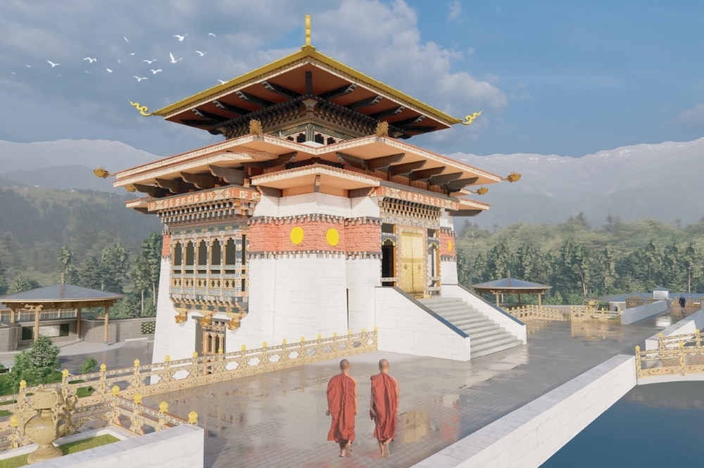 Temple of Longevity (Tse Lha Nam Sum Lhakhang)