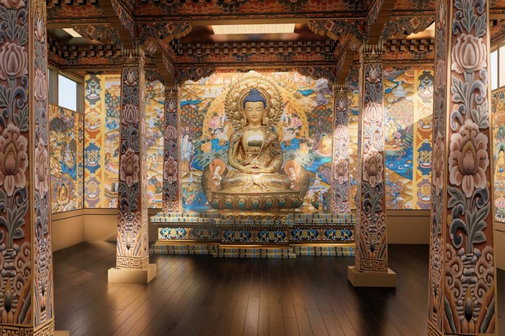 Abode of Amitabha (Yoed Par Med gi Zhingki)